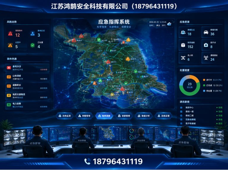 楚雄消防通信指挥展示图